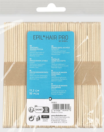 Disposable spatulas for wax treatment - 50 pcs. - Sibel
