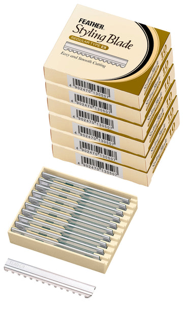 Razor Blade, Feather, Box, 5x10 stk.