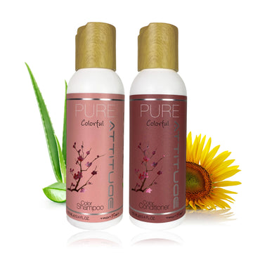 Colorful Shampoo og Conditioner, 100 ml. - PURE ATTITUDE