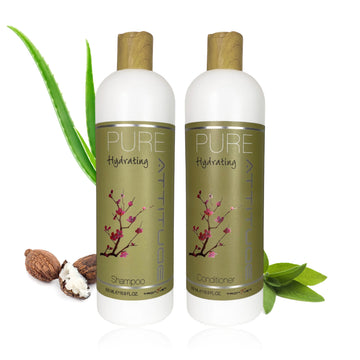 Hydrating Shampoo og Conditioner, 500 ml. - PURE ATTITUDE