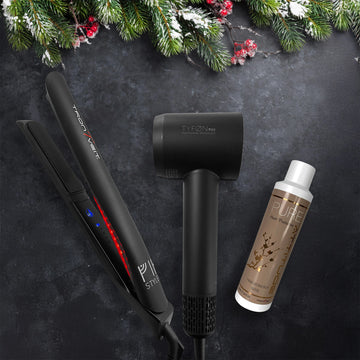 Tyføn Mini + VIK Styler + Heat Protection Spray Gaveæske