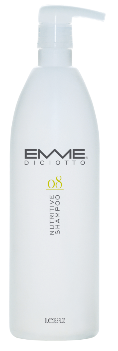 08 Nutritive Shampoo, 1000 ml. - EMME DICIOTTO