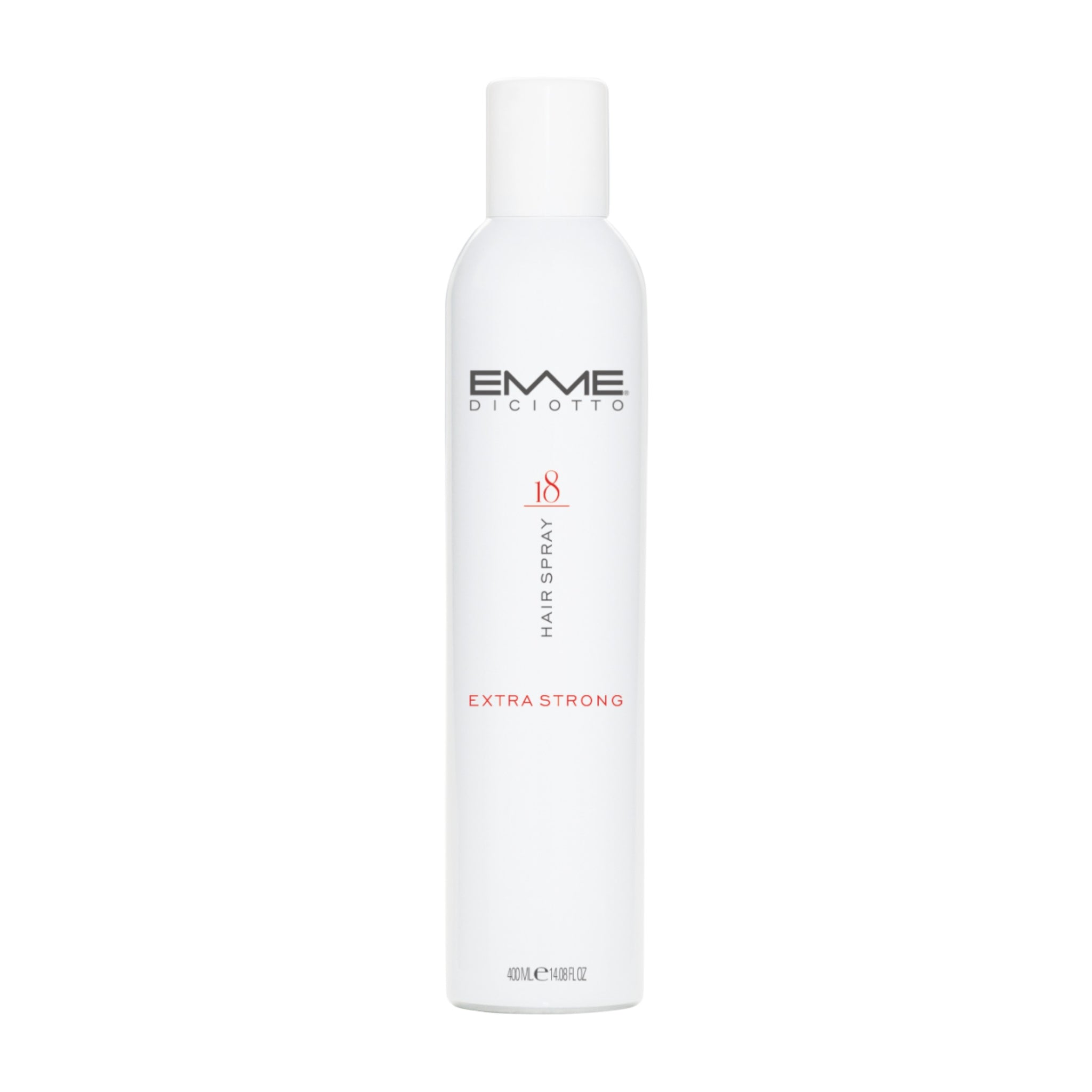 18 Hair Spray Extra Strong, 400 ml. - EMME DICIOTTO