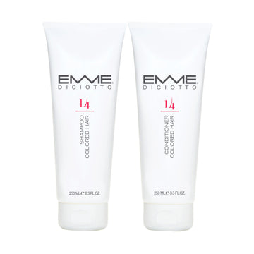 14 Shampoo & Conditioner Colored Hair, 250 ml. - EMME DICIOTTO