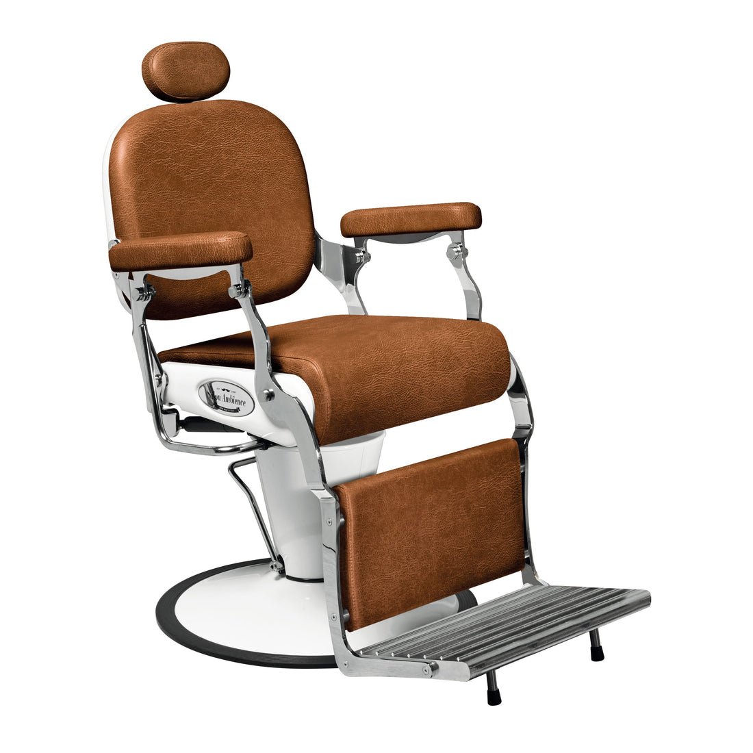 Premier Barberstol, Hvid - Salon Ambience