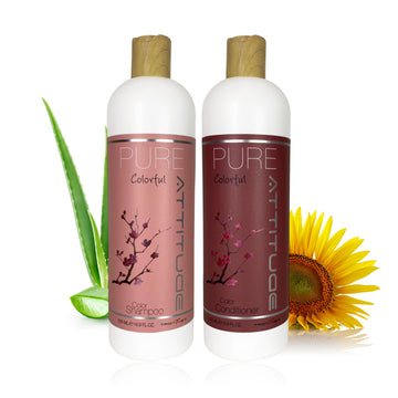 Colorful Shampoo og Conditioner, 500 ml. - PURE ATTITUDE