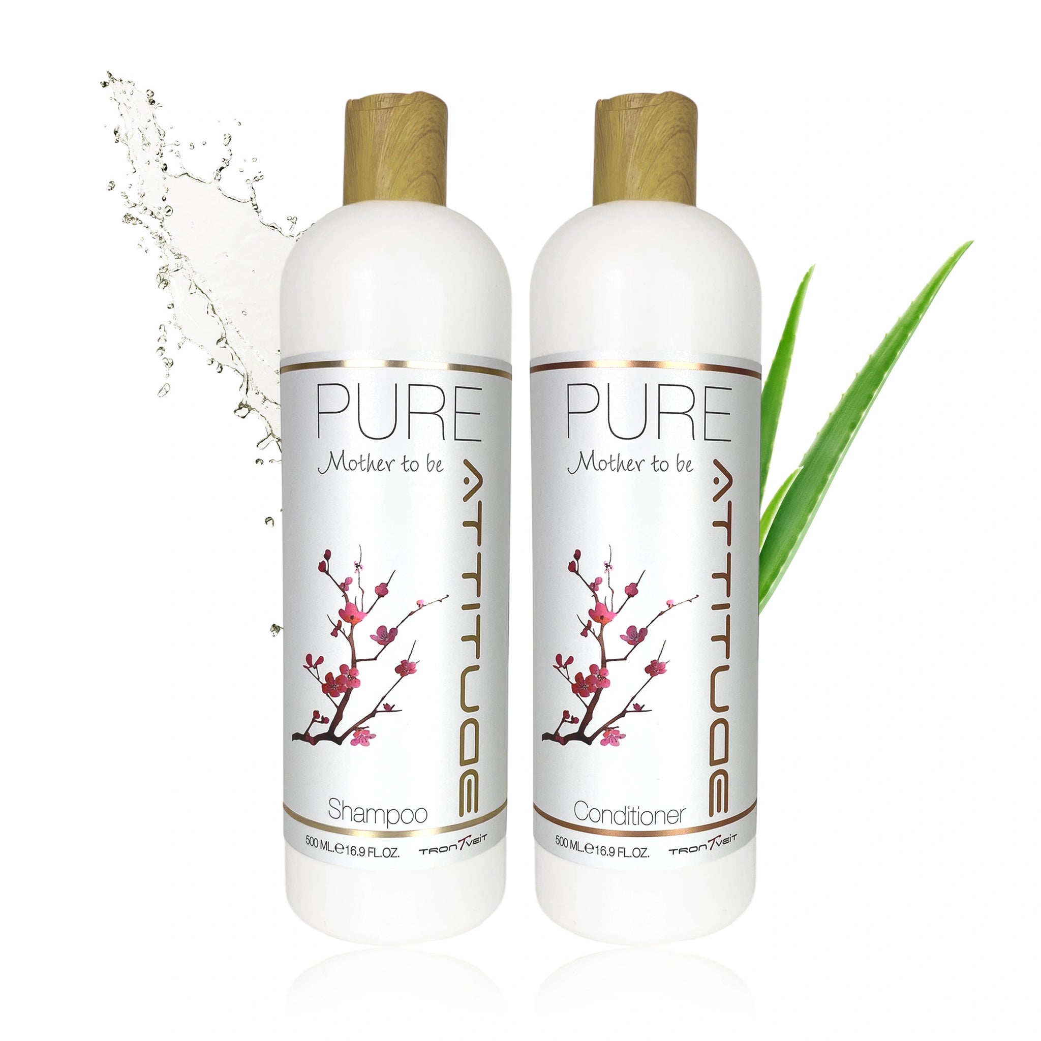 Mother to be Shampoo og Conditioner, 500 ml. - PURE ATTITUDE