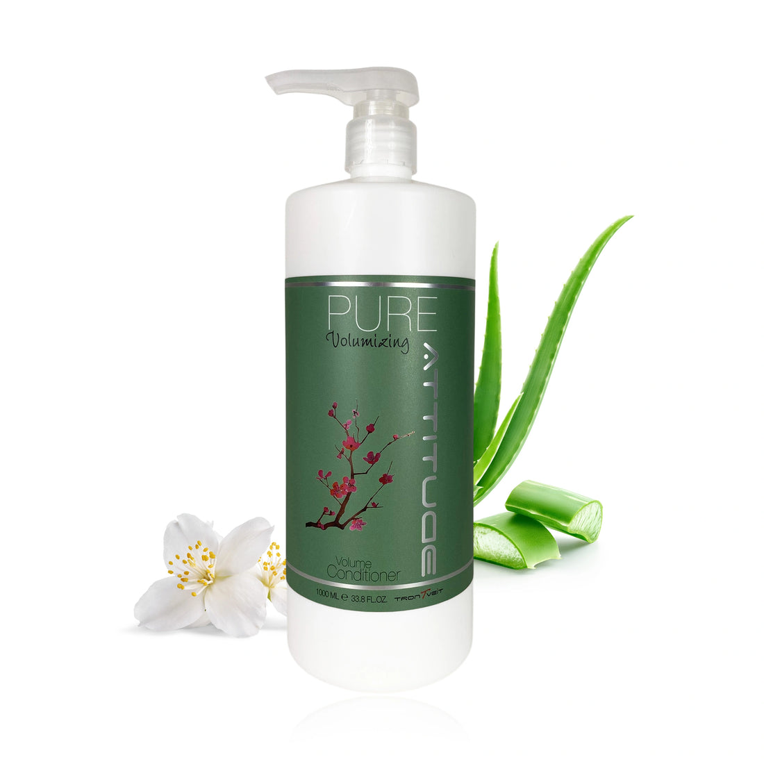 Volumizing Shampoo og Conditioner, 1000 ml. - PURE ATTITUDE