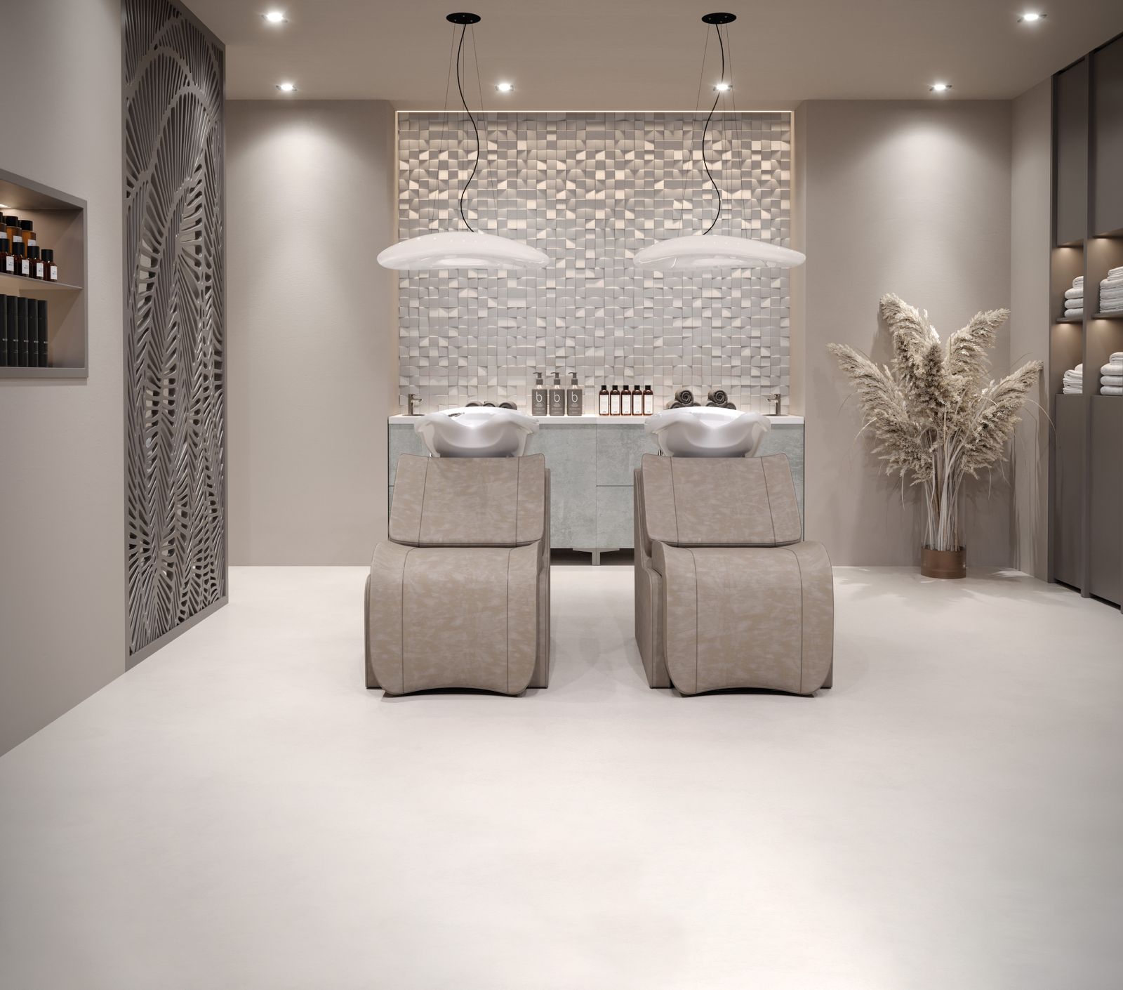Paradise Ergonomisk Massagevask - Salon Ambience