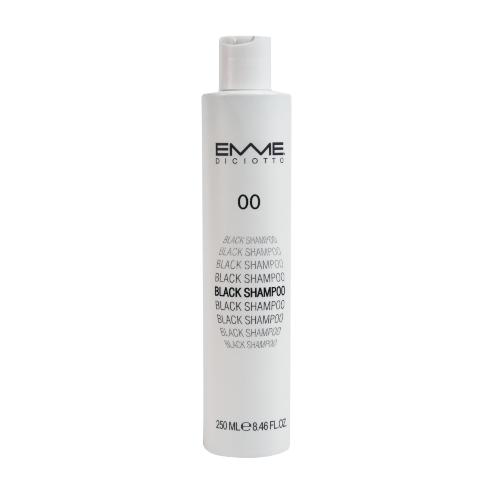 00 Black Shampoo, 250 ml. - EMME DICIOTTO