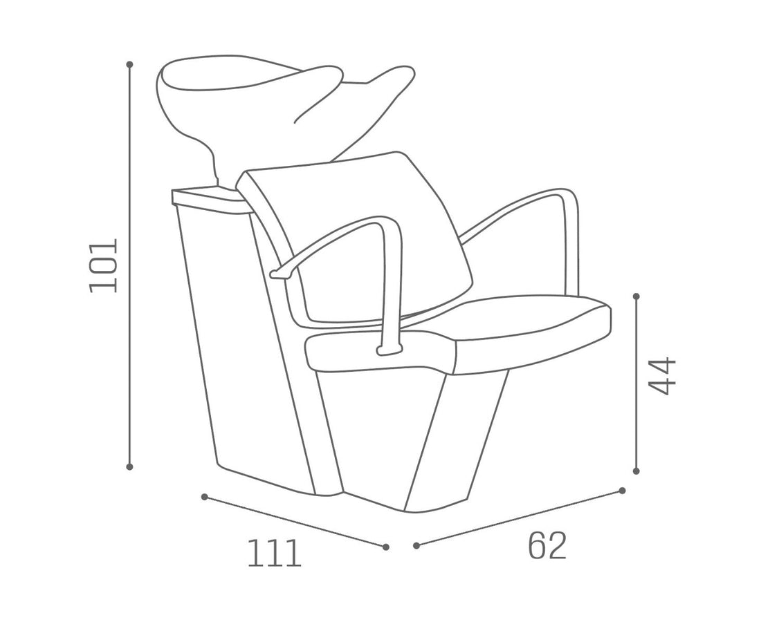 Compact Vaskestol - Salon Ambience