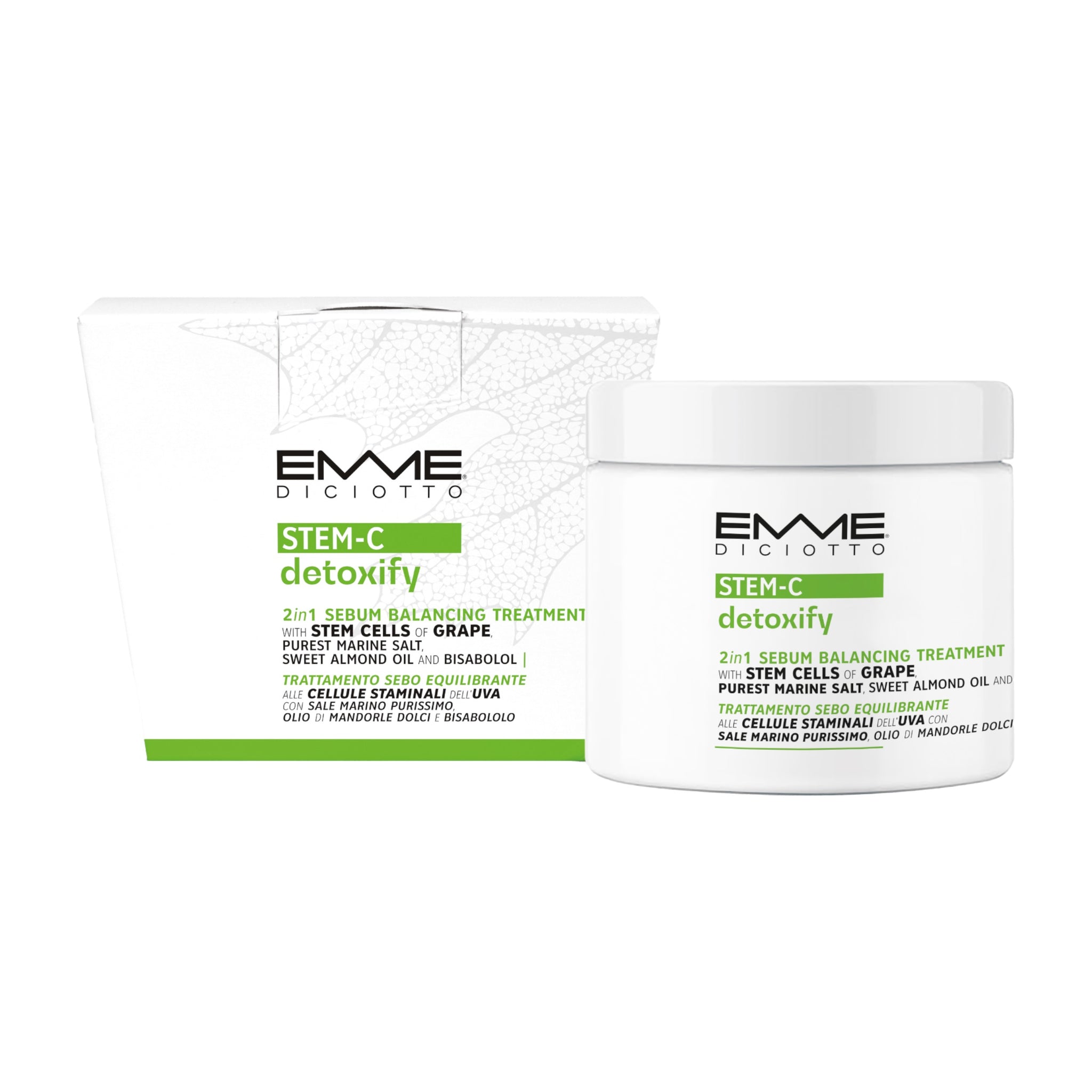Detoxify Stem-C Shampoo, 200 ml. - EMME DICIOTTO