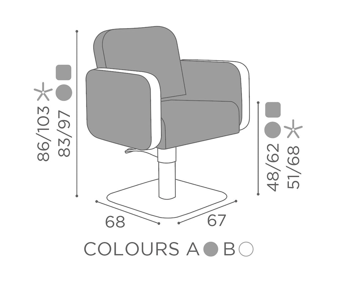 Icon Frisørstol - Salon Ambience