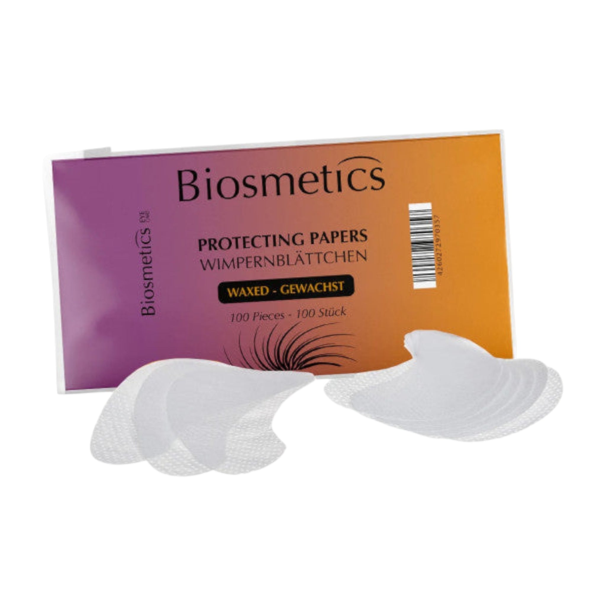 Hairpearl Voksbelagte Vippeformater, 100 stk - Biosmetics