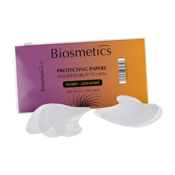 Hairpearl Voksbelagte Vippeformater, 100 stk - Biosmetics