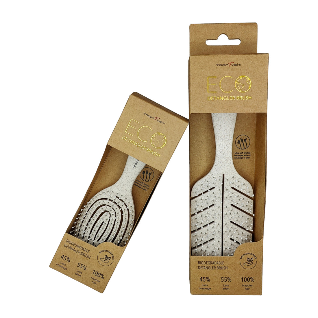 Eco Detangler Brush, XL - PURE ATTITUDE