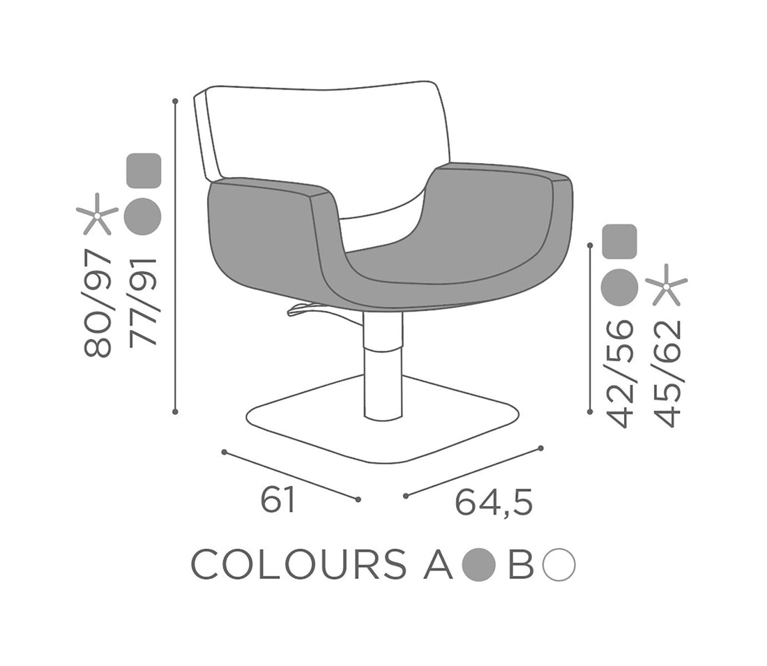 Quadro Frisørstol - Salon Ambience