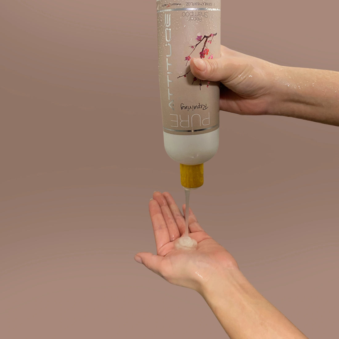 Repairing Shampoo og Conditioner, 500 ml. - PURE ATTITUDE