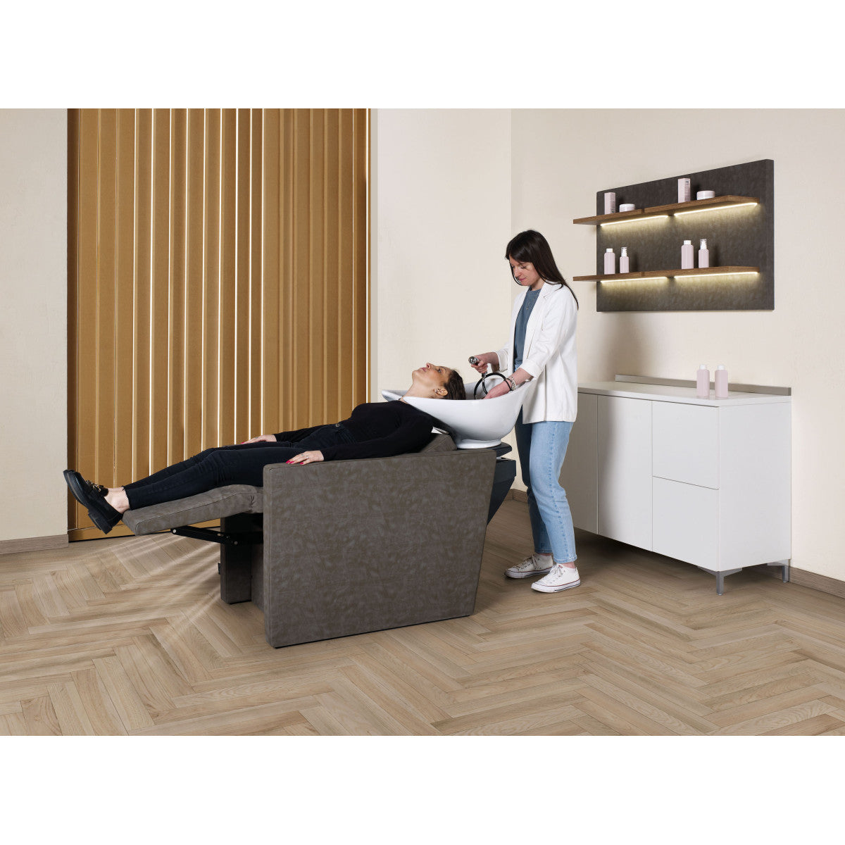 Ergowash Ergonomisk Massagevask - Salon Ambiense