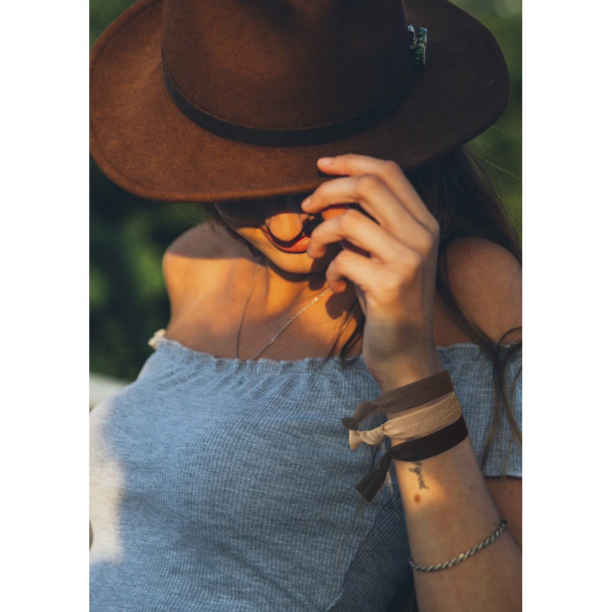 The original PREMIUM Hair Band, Brown