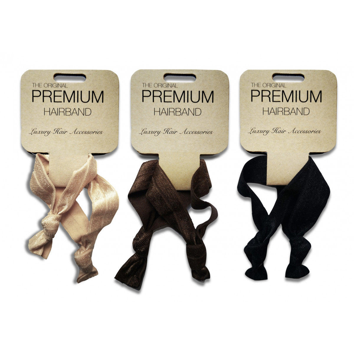 The original PREMIUM Hair Band, Brown